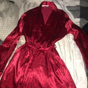 Satin Robe size S